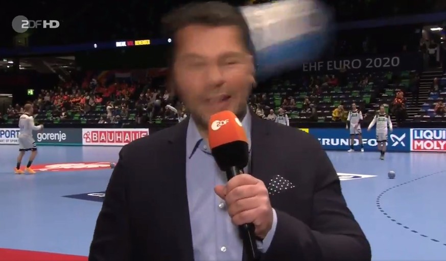 ZDF-Moderator Yorck Polus wird den Auftakt der Europameisterschaft so schnell nicht vergessen.