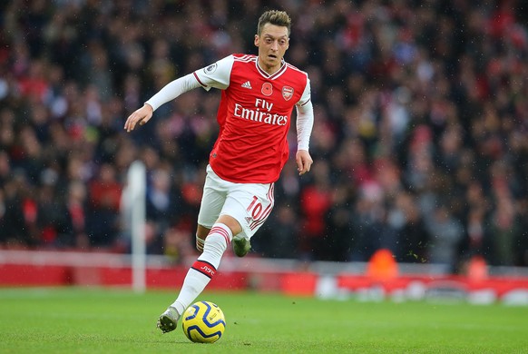 Arsenals Mesut Ozil during the Premier League match at the Emirates Stadium, London. Picture date: 2nd November 2019. Picture credit should read: Paul Terry/Sportimage PUBLICATIONxNOTxINxUK SPI-0293-0 ...