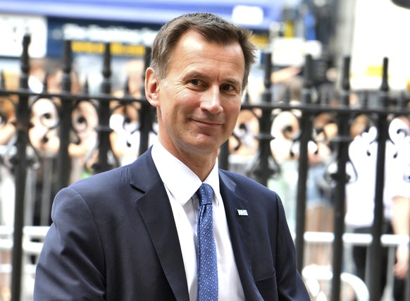 Britain&#039;s Health Secretary Jeremy Hunt attends a service to celebrate the 70th anniversary of the National Health Service (NHS) at Westminster Abbey in London, Thursday July 5, 2018. Britain mark ...