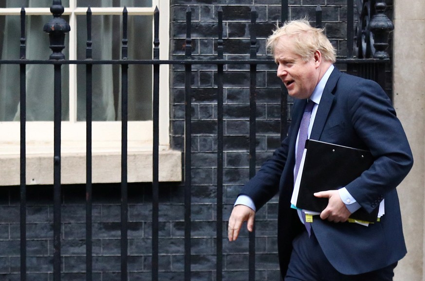 Britain&#039;s Prime Minister Boris Johnson leaves Downing Street in London, Britain February 12, 2020. REUTERS/Hannah McKay