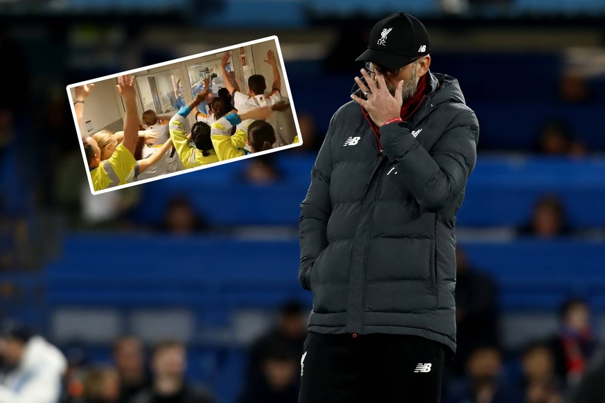 3rd March 2020 Stamford Bridge, London, England English FA Cup Football, Chelsea versus Liverpool A dejected looking Liverpool Manager Jurgen Klopp - Strictly Editorial Use Only. No use with unauthori ...
