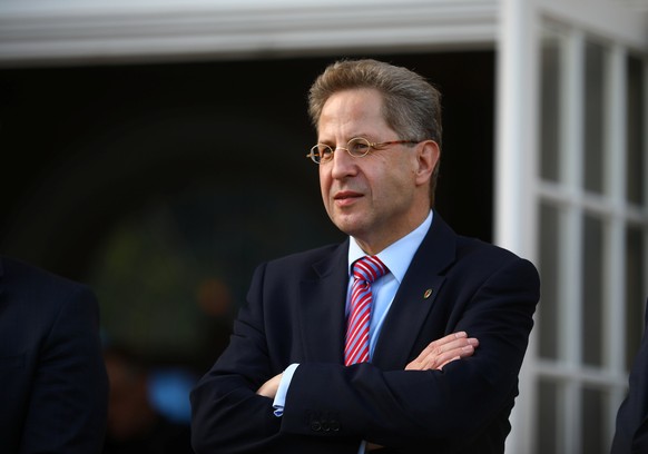 Head of the German Federal Office for the Protection of the Constitution (Bundesamt fuer Verfassungsschutz) Hans-Georg Maassen attends a reception of Germany&#039;s safety authority in Berlin, Germany ...