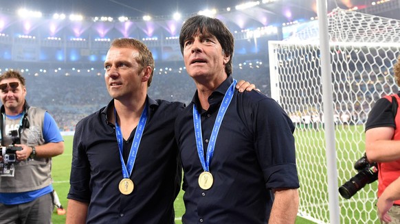 FUSSBALL WM 2014 FINALE Deutschland - Argentinien 13.07.2014 DEUTSCHLAND FEIERT DEN WM TITEL: Bundestrainer Joachim L