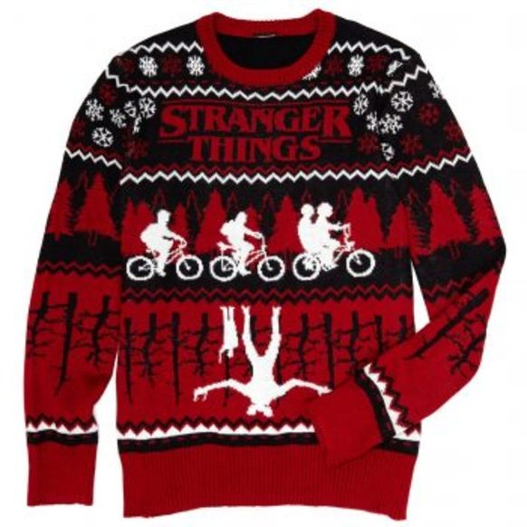 Selbst Stranger-Things-Weihnachtspullover kann man kaufen.