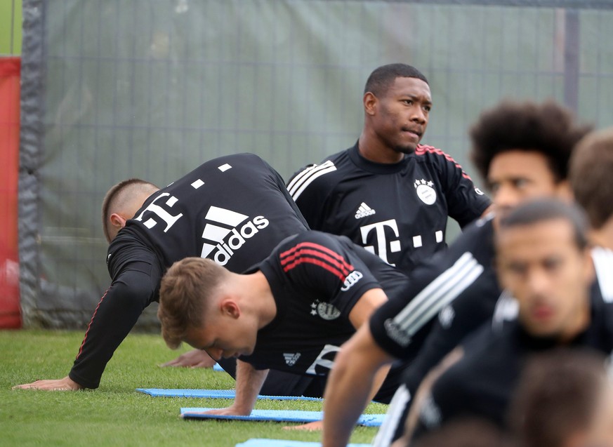 FC Bayern: David Alaba im Training.