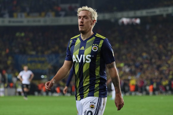 Max Kruse of Fenerbahce during the Turkish Super league derby match between Fenerbahce and Besiktas at Ulker Stadium in Istanbul , Turkey on December 22 , 2019. PUBLICATIONxNOTxINxTUR