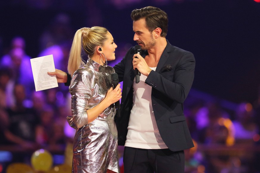 ARD Schlager Champions 12.01.2019 Helene Fischer und Florian Silbereisen bei der ARD-Show - Schlager Champions, Das Grosse Fest der Besten - im Velodrom, Paul-Heyse-Strasse, Berlin - 12.01.2019 - ***  ...