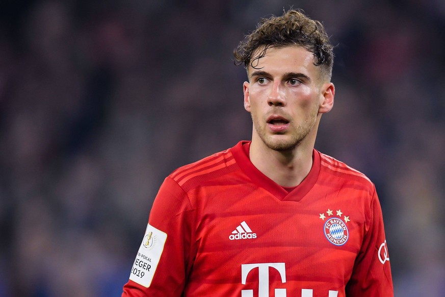 Leon Goretzka of FC Bayern Munich during the German DFB Pokal quarter final match between FC Schalke 04 and Bayern Munich at the Veltins Arena on March 03, 2020 in Gelsenkirchen, Germany German DFB Po ...