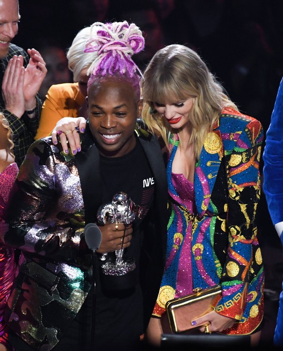 MTV Video Music Awards 2019 - Show - New Jersey Taylor Swift and Todrick Hall win Video for Good at the MTV Video Music Awards 2019, held at the Prudential Centre in Newark, NJ. Photo credit should re ...
