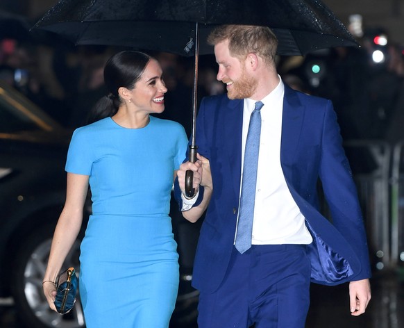 The Duke and Duchess of Sussex attend the Endeavour Fund Awards The Duke and Duchess of Sussex attending the Endeavour Fund Awards held at the Mansion House, London on Thursday March 5, 2020. Photo cr ...
