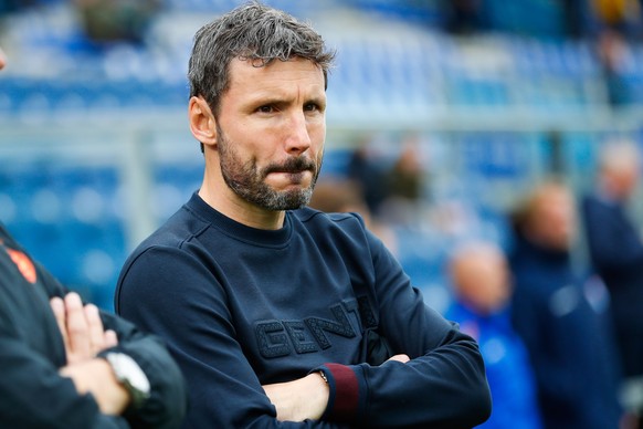 trainer / coach Mark van Bommel of PSV during the Dutch Eredivisie match between PEC Zwolle and PSV Eindhoven at the MAC3Park stadium on September 29, 2019 in Zwolle, The Netherlands Dutch Eredivisie  ...