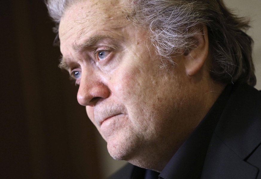 Former White House chief strategist Steve Bannon Former White House chief strategist Steve Bannon gives an interview in Tokyo on March 6, 2019. PUBLICATIONxINxGERxSUIxAUTxHUNxONLY
