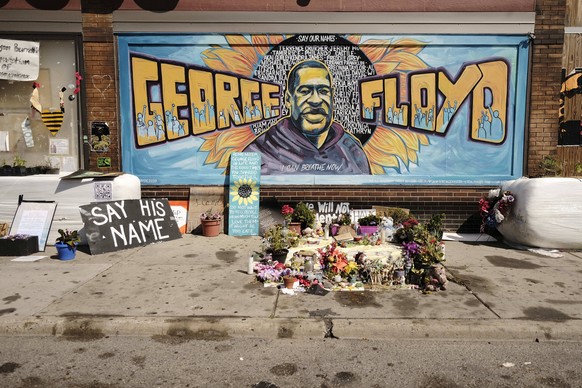 August 15, 2020, Minneapolis, Minnesota, U.S: Part of the George Floyd Memorial in Minneapolis. Floyd, an unarmed Black man, was killed by Minneapolis police officers of May 25 in front of Cup Foods,  ...