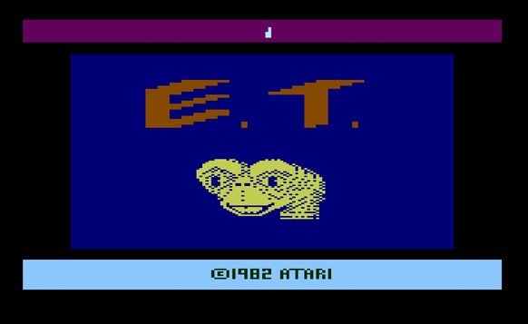 Auch das Atari Game E.T. lässt sich easy im Browser zocken