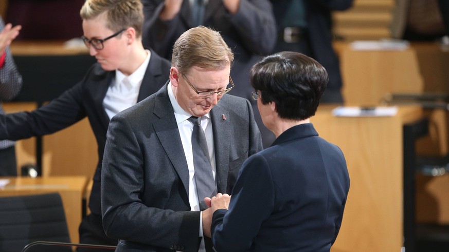 Bodo Ramelow wollte Christine Lieberknecht für 70 Tage als Regierungschefin einsetzen. Die CDU Thüringen lehnte seinen Vorschlag in der Form ab.