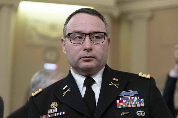 November 19, 2019, Washington, District of Columbia, United States: LTC Alexander Vindman, Director for European Affairs for the NSC, enters the hearing room to testify before the House Intelligence C ...
