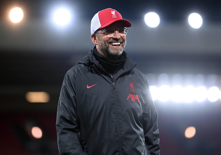 Jurgen Klopp File Photo File photo dated 28-09-2020 of Liverpool manager Jurgen Klopp. FILE PHOTO EDITORIAL USE ONLY No use with unauthorised audio, video, data, fixture lists, club/league logos or li ...