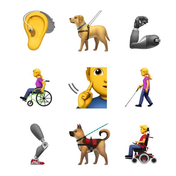 Das sollen die 9 neuen Emojis sein