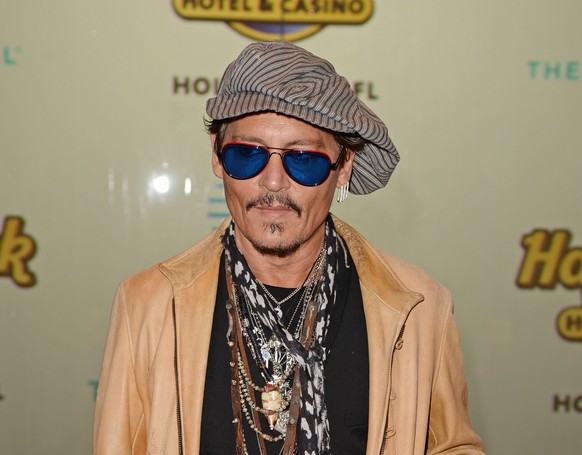 HOLLYWOOD FL - OCTOBER 24: Johnny Depp attends the Grand Opening of the Guitar Hotel at the Seminole Hard Rock Hotel and Casino on October 24, 2019 in Hollywood, Florida. PUBLICATIONxINxGERxSUIxAUTxON ...