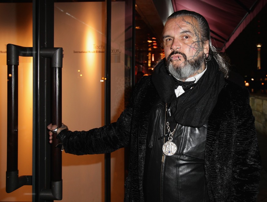 BERLIN - NOVEMBER 17: Photographer and bouncer Sven Marquardt is pictured at the IHT (International Herald Tribune) Luxury Conference cocktail by IMG at Grill Royal on November 17, 2009 in Berlin, Ger ...