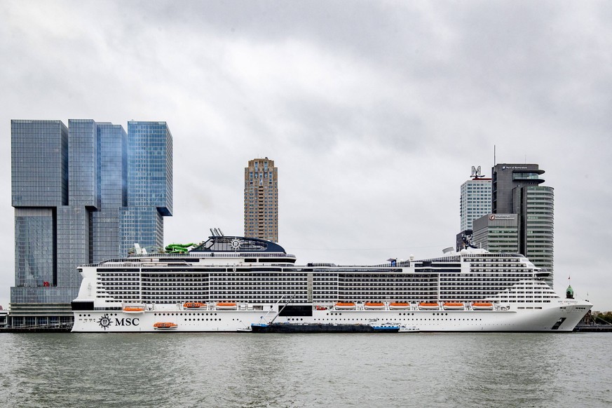 Die "MSC Grandiosa" ist das größte Kreuzfahrtschiff der Schweizer Reederei "MSC Cruises".