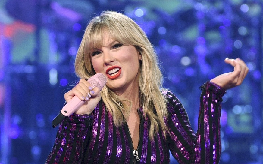 ARCHIV - 10.07.2019, USA, New York: Taylor Swift, Country-Pop-S
