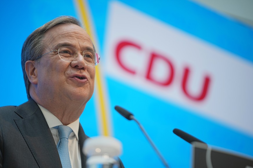 20.04.2021, Berlin: Der CDU-Vorsitzende und Ministerpr