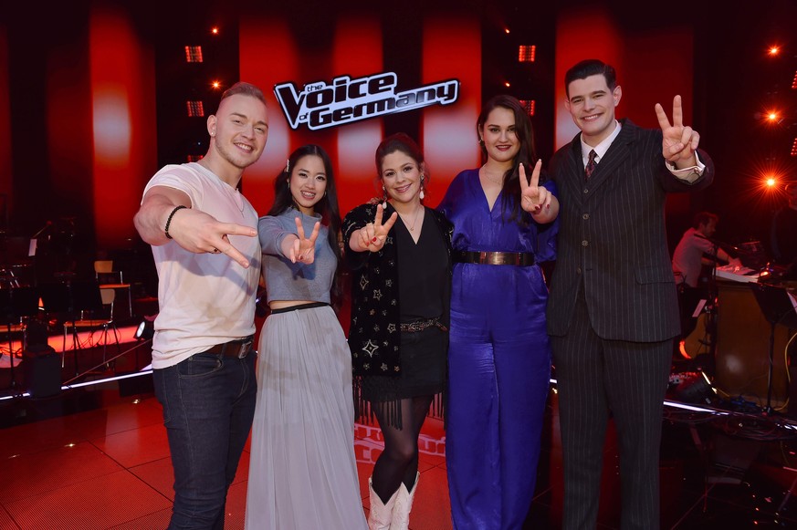Erwin, Claudia, Fidi, Freschta und Lucas wollen "The Voice" 2019 werden.