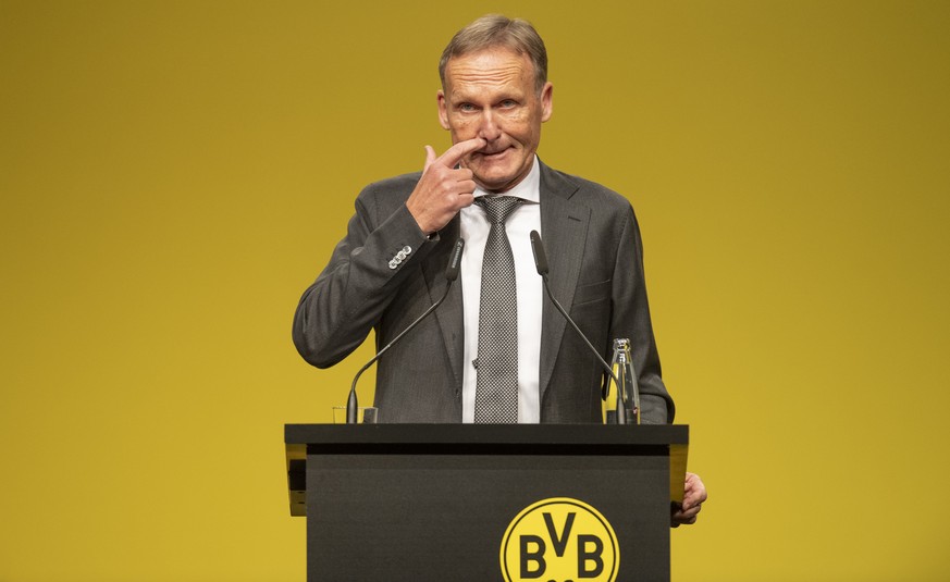 BVB-Geschäftsführer Hans-Joachim Watzke gab auf der Jahreshauptversammlung des BVB auch eigene Fehler zu.